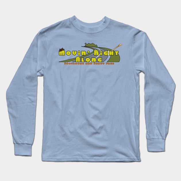 Movin' Right Along Long Sleeve T-Shirt by Muppet History